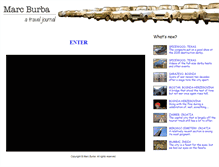Tablet Screenshot of marcburba.com